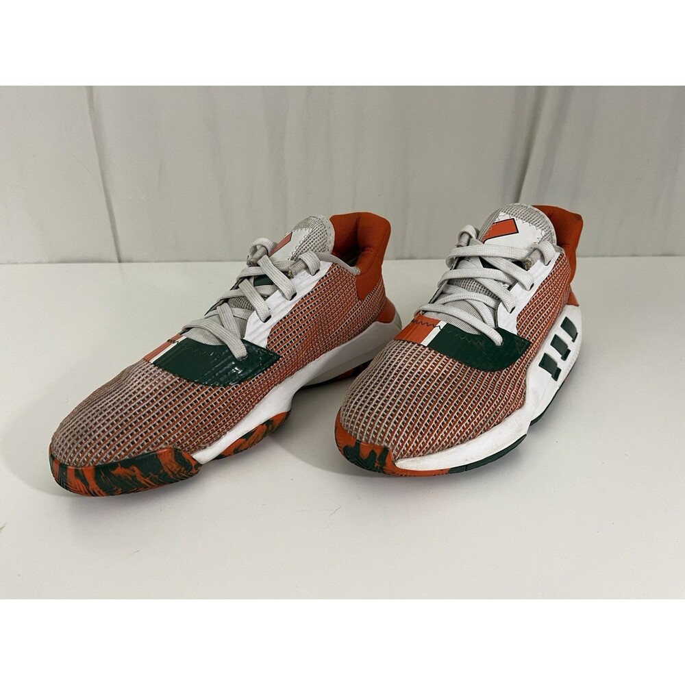 Adidas Pro Bounce Low Team 'Hurricanes' Shoes EE3893 Men's Size 7.5 Miami *Read*